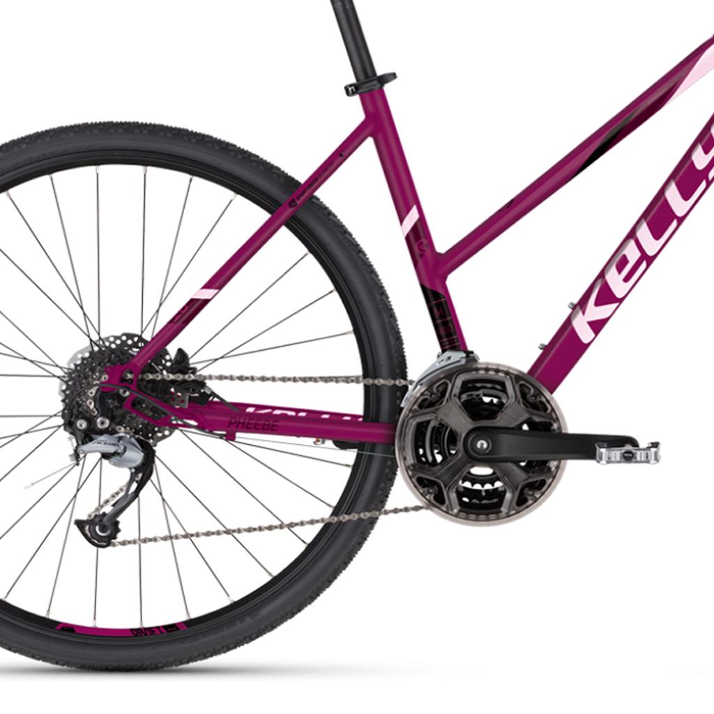 Rower crossowy KELLYS Pheebe 10 Malinowy Wrosport.pl